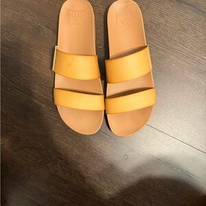 Reef Women's Sandals - Yellow and Tan
